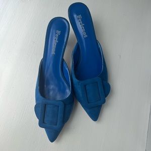 Blue heels